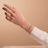 Alpine Bloom | .925 Sterling Silver | Millefiori Bracelet